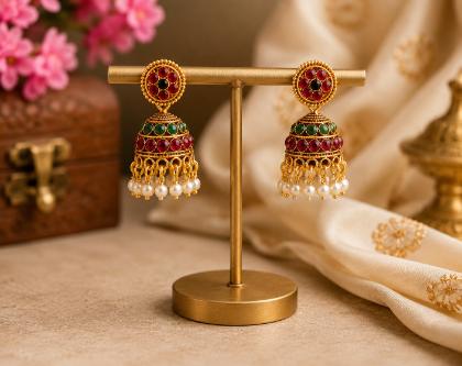 Traditional Jhumka Earrings