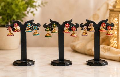 Traditional Jhumka Earrings