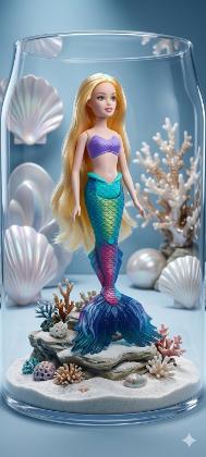 Barbie Mermaid Doll For Kids