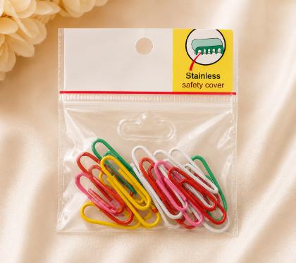 Colour Paper Clips (1 Pkt)