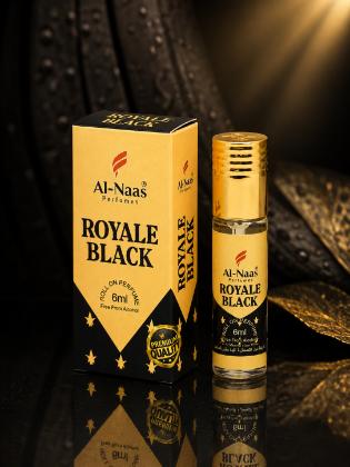 Al Naas Royal Black Roll Perfume (6ml)
