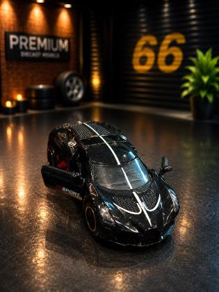 Black Sports Die Cast Car