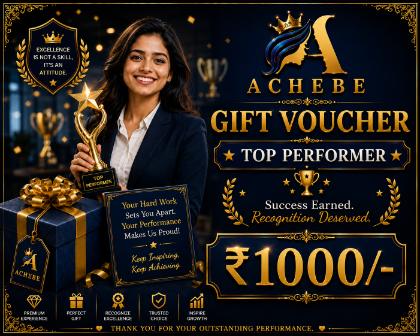 Top Performer Gift Voucher 1000/-