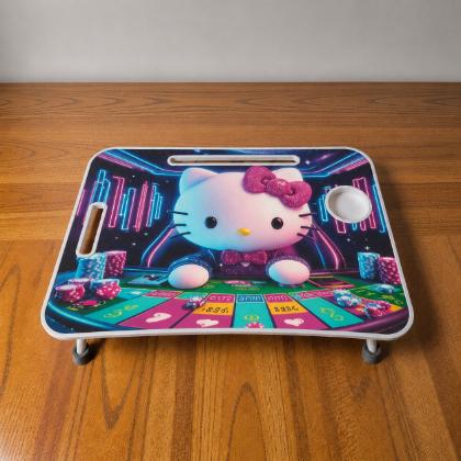 Multipurpose Foldable Laptop Study Table